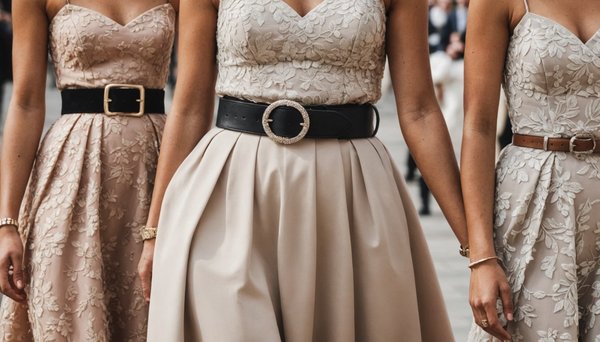 Découvrez comment sélectionner les ceintures parfaites pour mettre en valeur vos robes amples !