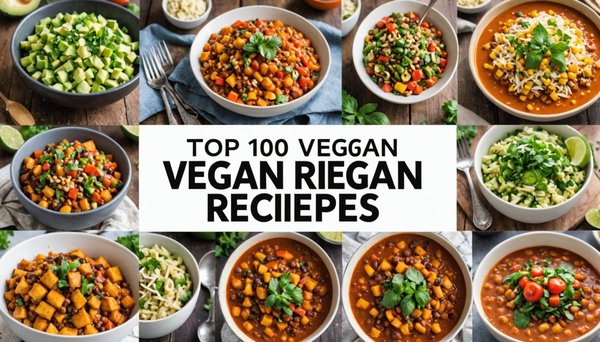 Top 10 des recettes vegan faciles à faire